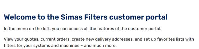 New Customer Portal – Making Your Filter Purchases Easier and Faster