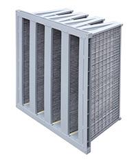 Compact filter with active carbon