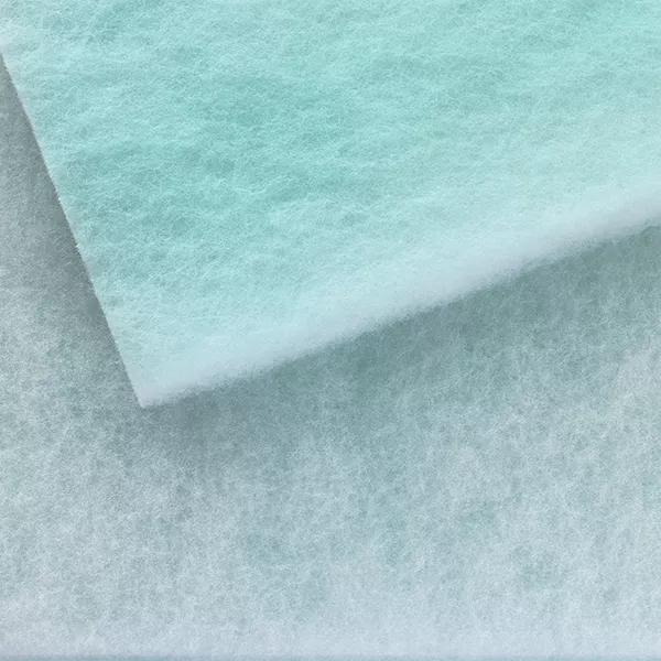 Filter mat non-woven paint-stop